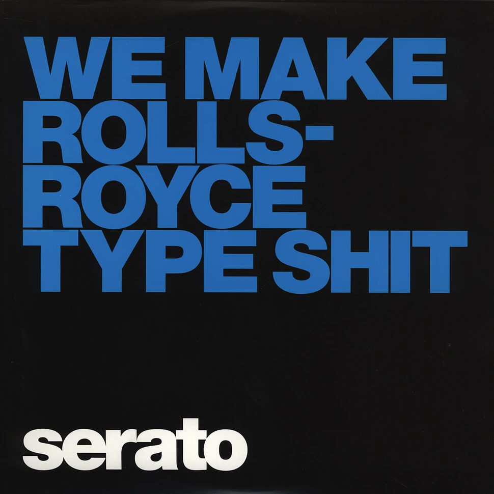 Serato - Control Vinyl Performance Series BLACK Rolls Royce