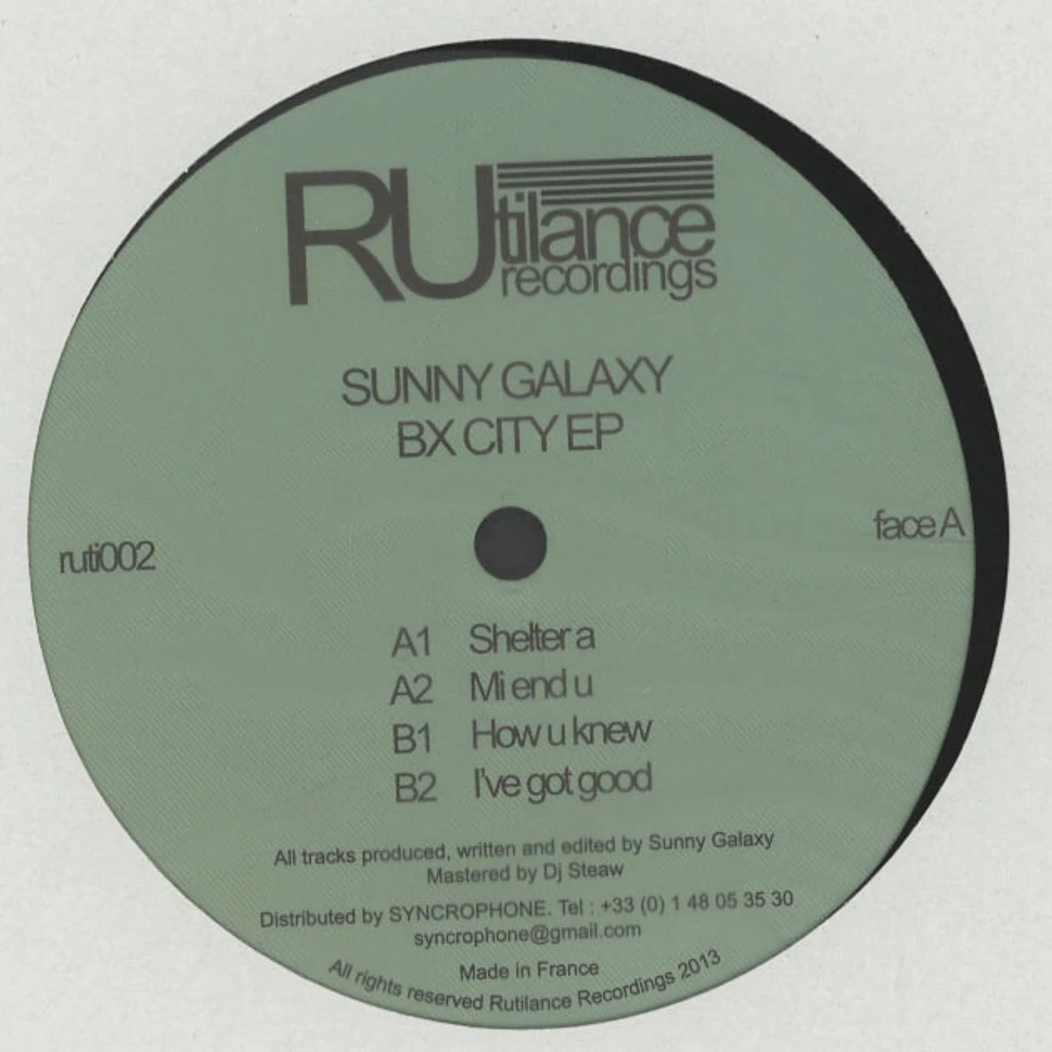 Sunny Galaxy - Bx City EP