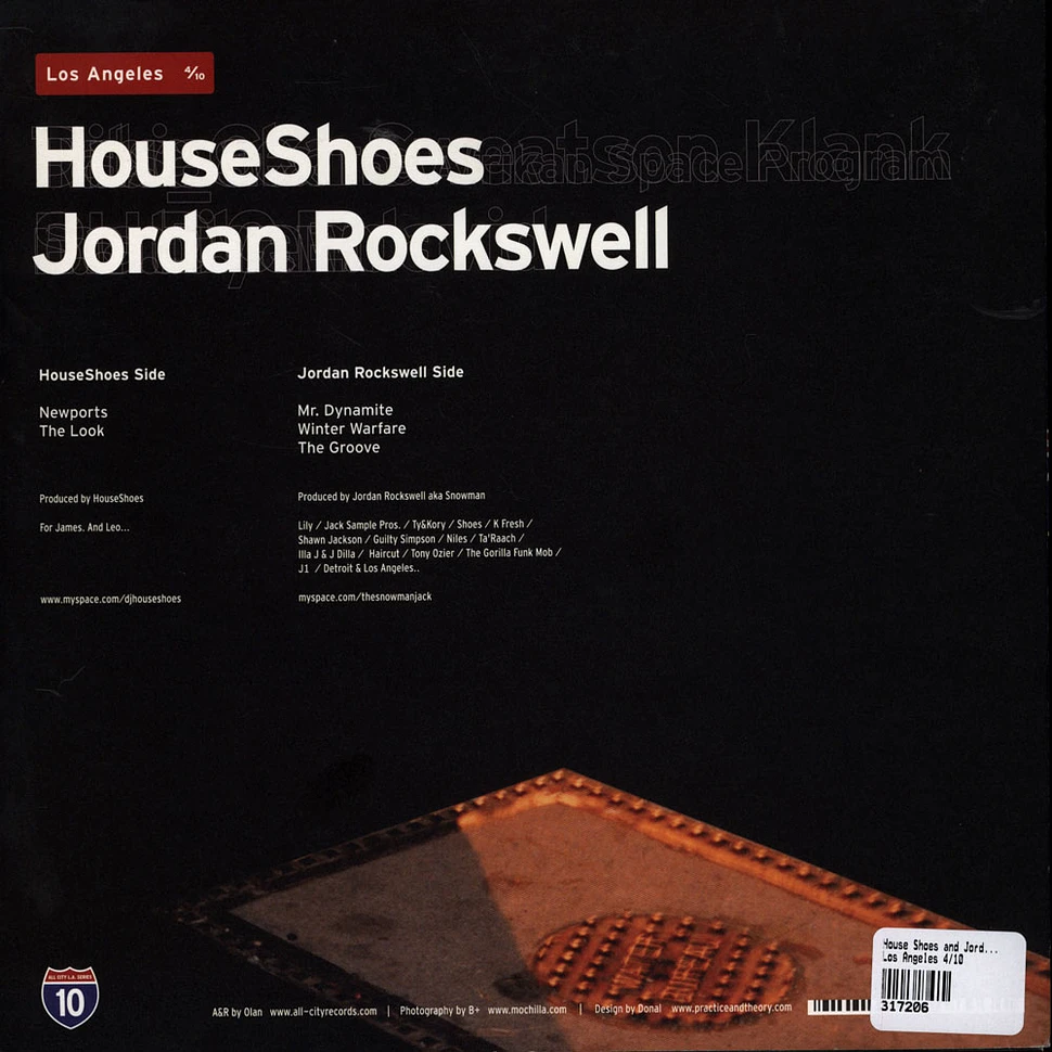 House Shoes / Jordan Rockswell - Los Angeles 4/10