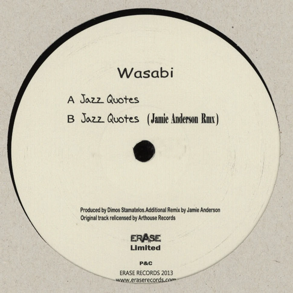 Wasabi - Jazz Quotes