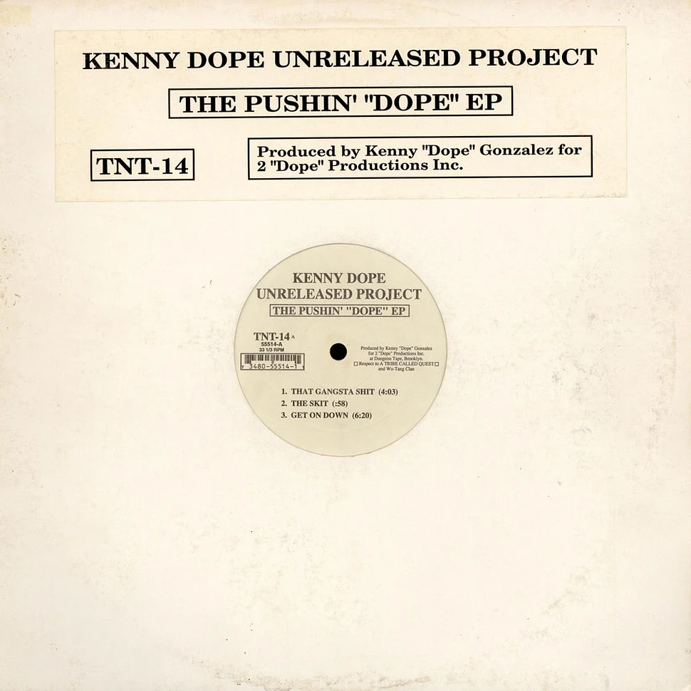 Kenny "Dope" Gonzalez - The Pushin' "Dope" EP