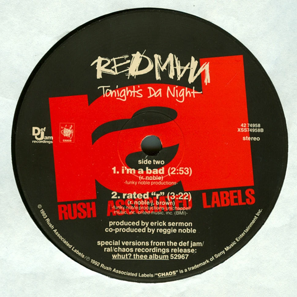 Redman - Tonight's Da Night