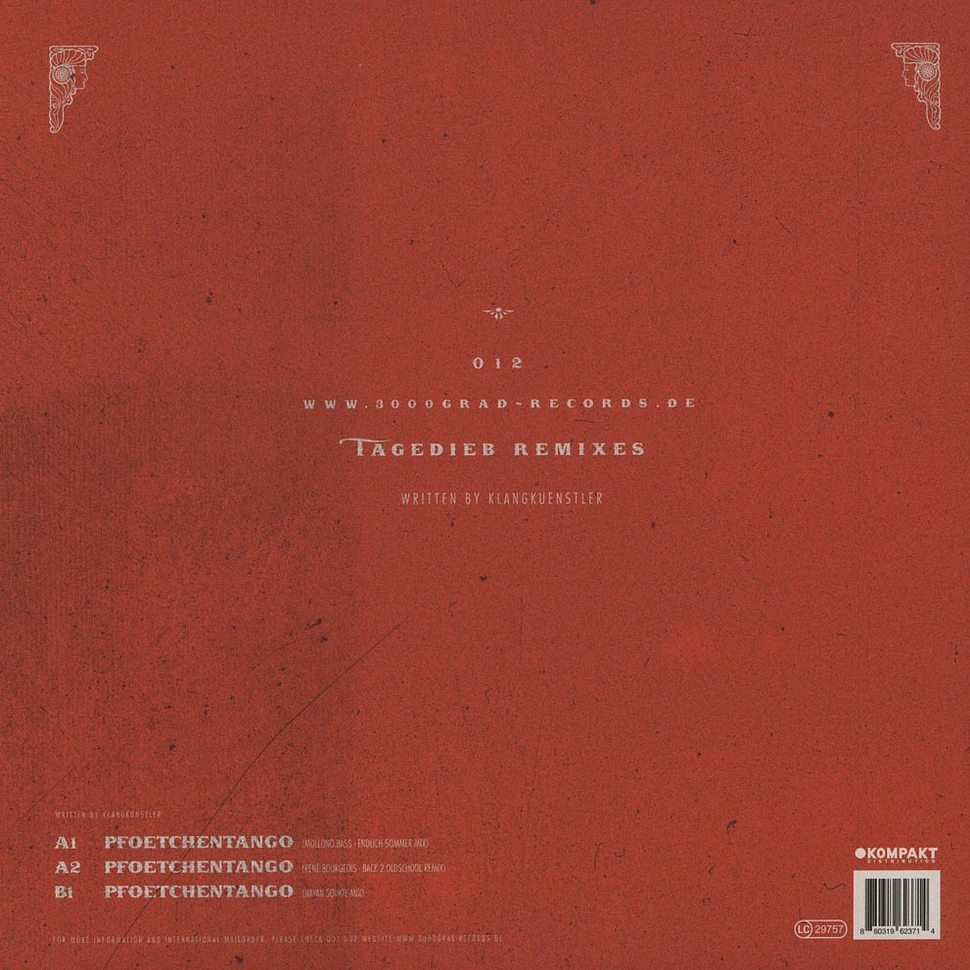 Klangkünstler - Tagedieb Remixes EP