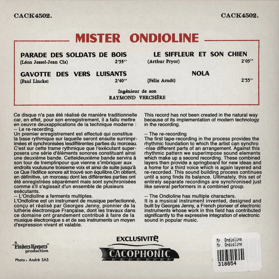 Mr. Ondioline - Mr. Ondioline