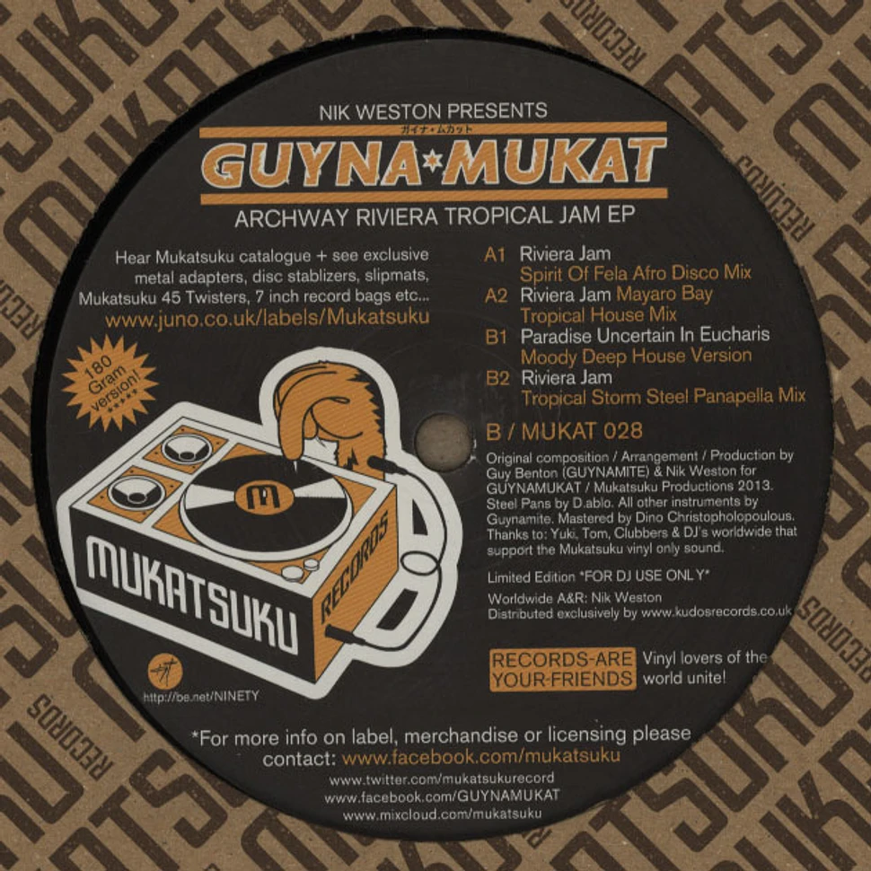 Guynamukat - Archway Riviera Tropical Jam EP