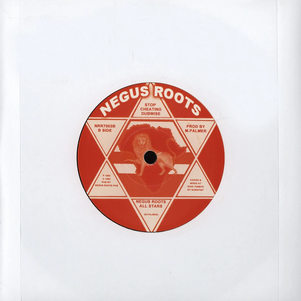 Rising Sun / Negus Roots All Stars - Stop Cheating / Stop Cheating Dubwise