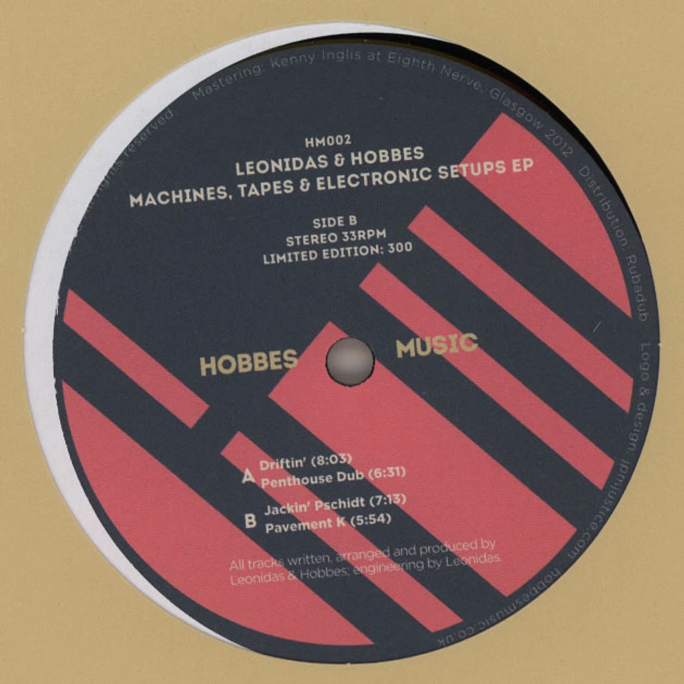 Leonidas & Hobbes - Machines, Tapes & Electronic Set Ups