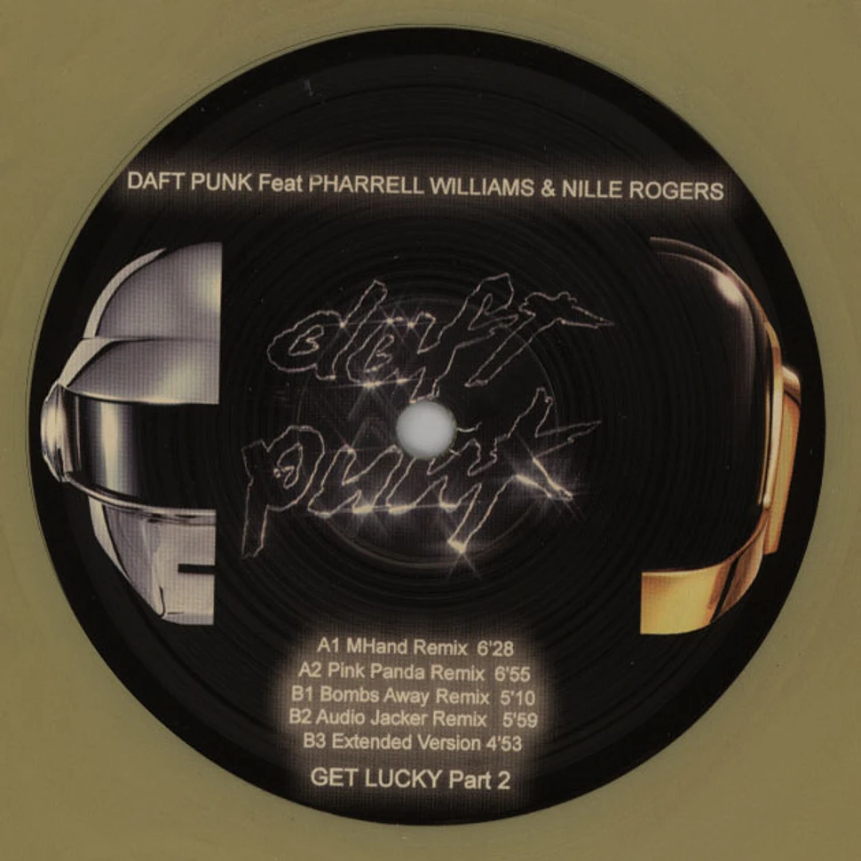 Daft Punk - Get Lucky Remixes Part 2 Feat. Pharrell Williams & Nile Rogers Colored Vinyl Edition