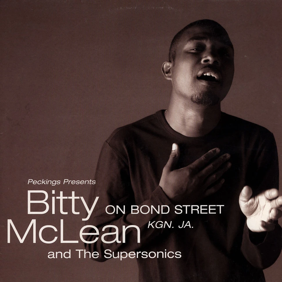 Bitty McLean & The Supersonics - On Bond Street Kgn. JA.