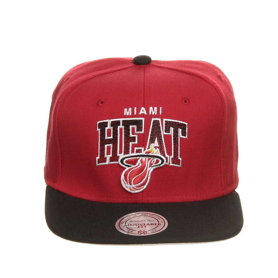 Mitchell & Ness - Miami Heat NBA Stack Snapback Cap