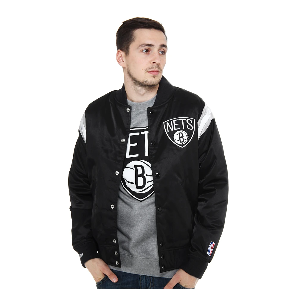 Mitchell & Ness - Brooklyn Nets NBA Division Satin Jacket