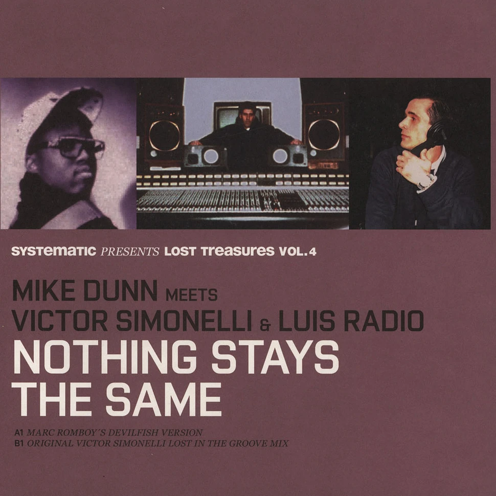 Mike Dunn meets Victor Simonelli & Luis Radio - Nothing Stays The Same (Marc Romboy & Original mixes)