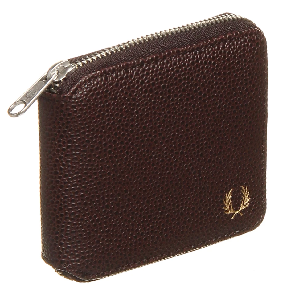 Fred Perry - Scotch Grain Zip Around Wallet