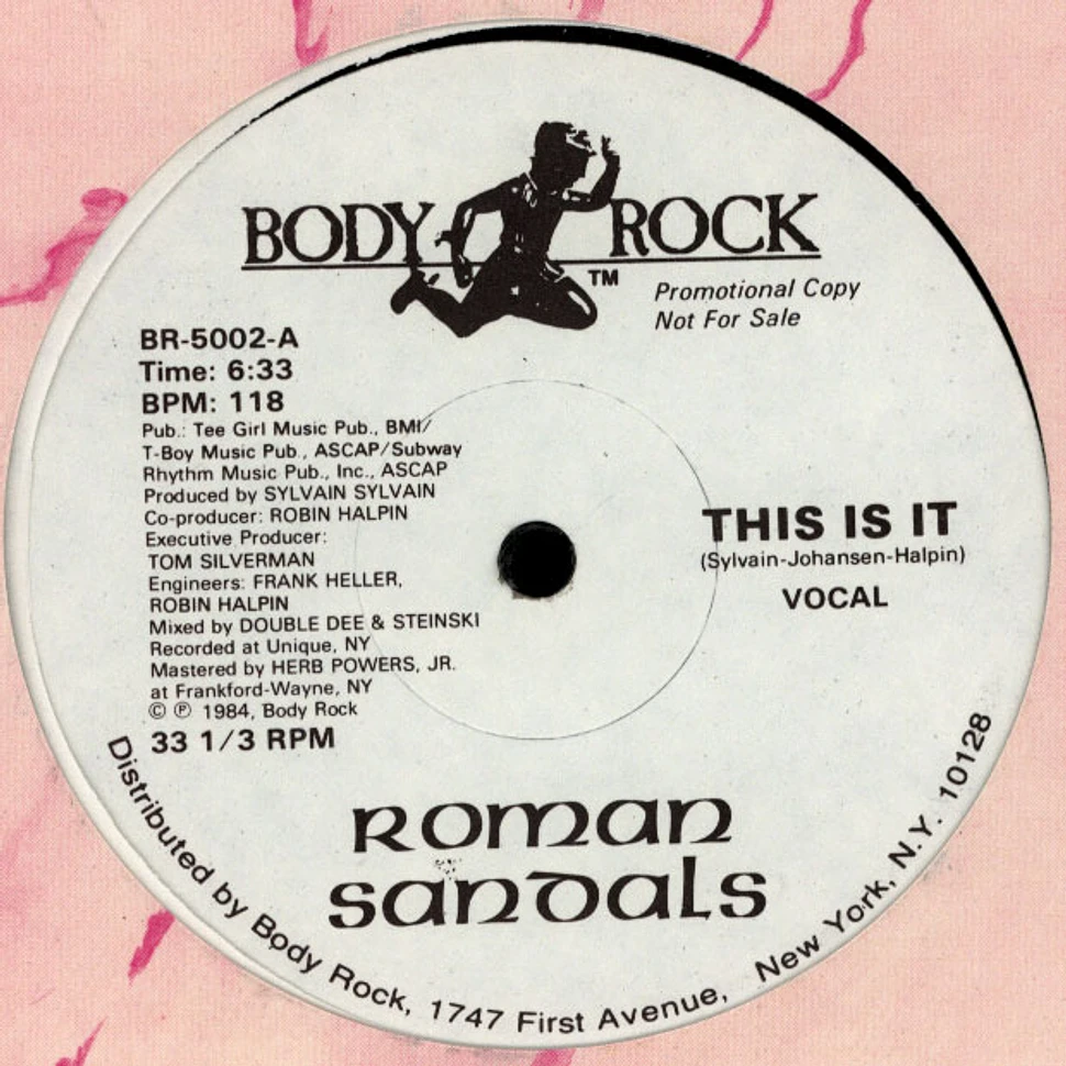 Roman Sandals - This Is It