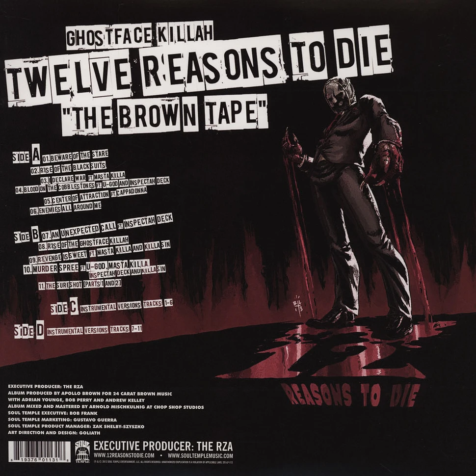 Ghostface Killah & Apollo Brown - Twelve Reasons To Die: The Brown Tape