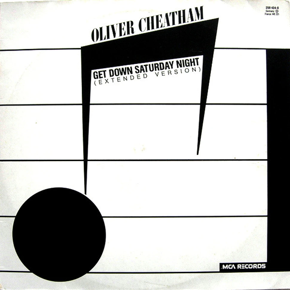 Oliver Cheatham - Get Down Saturday Night (Extended Version)