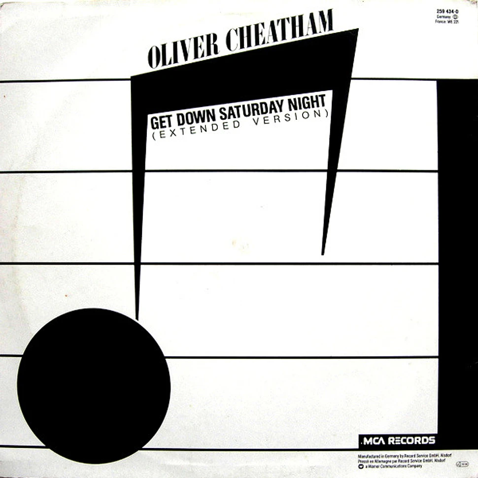 Oliver Cheatham - Get Down Saturday Night (Extended Version)