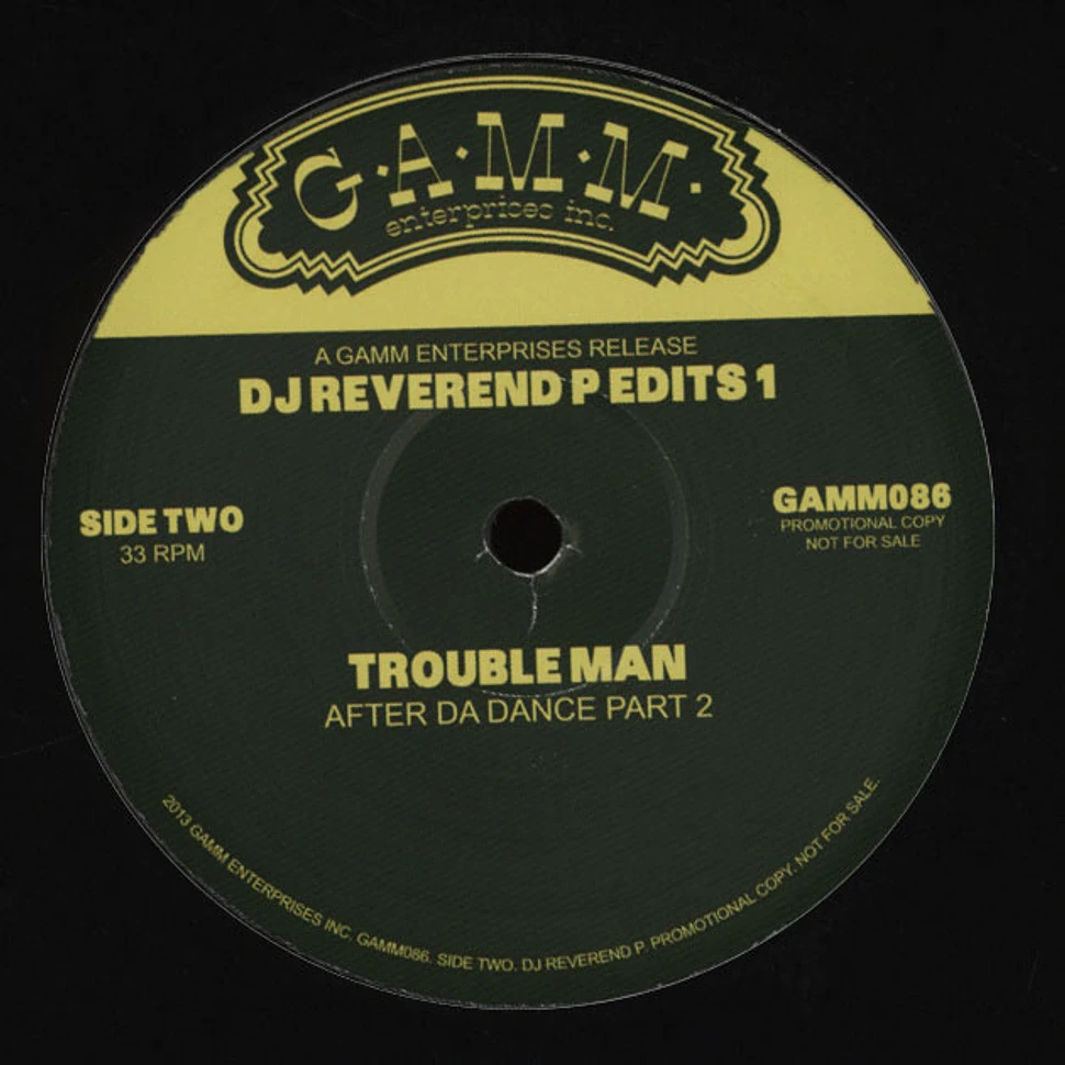 DJ Reverend P - Edits Pt. 1