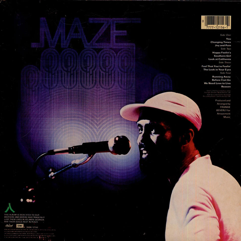 Maze Featuring Frankie Beverly - Live In New Orleans