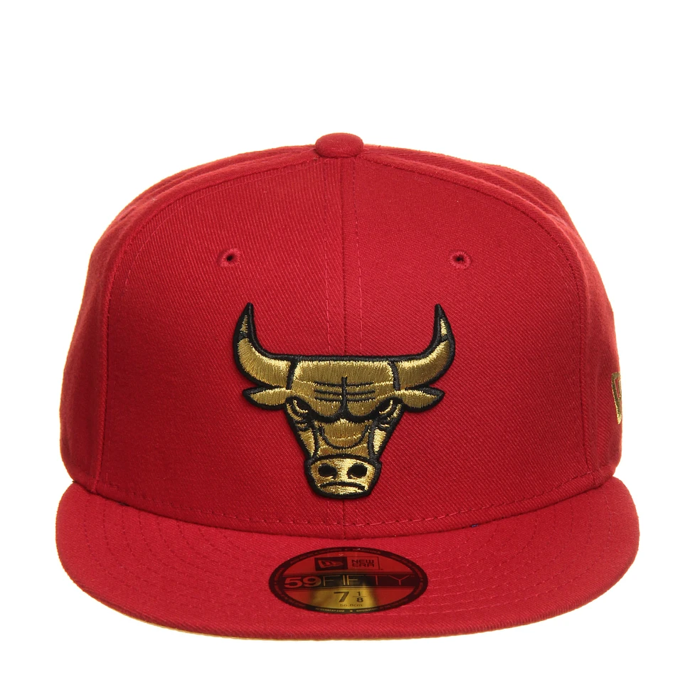 New Era - Chicago Bulls NBA Team Gold 59Fifty Cap