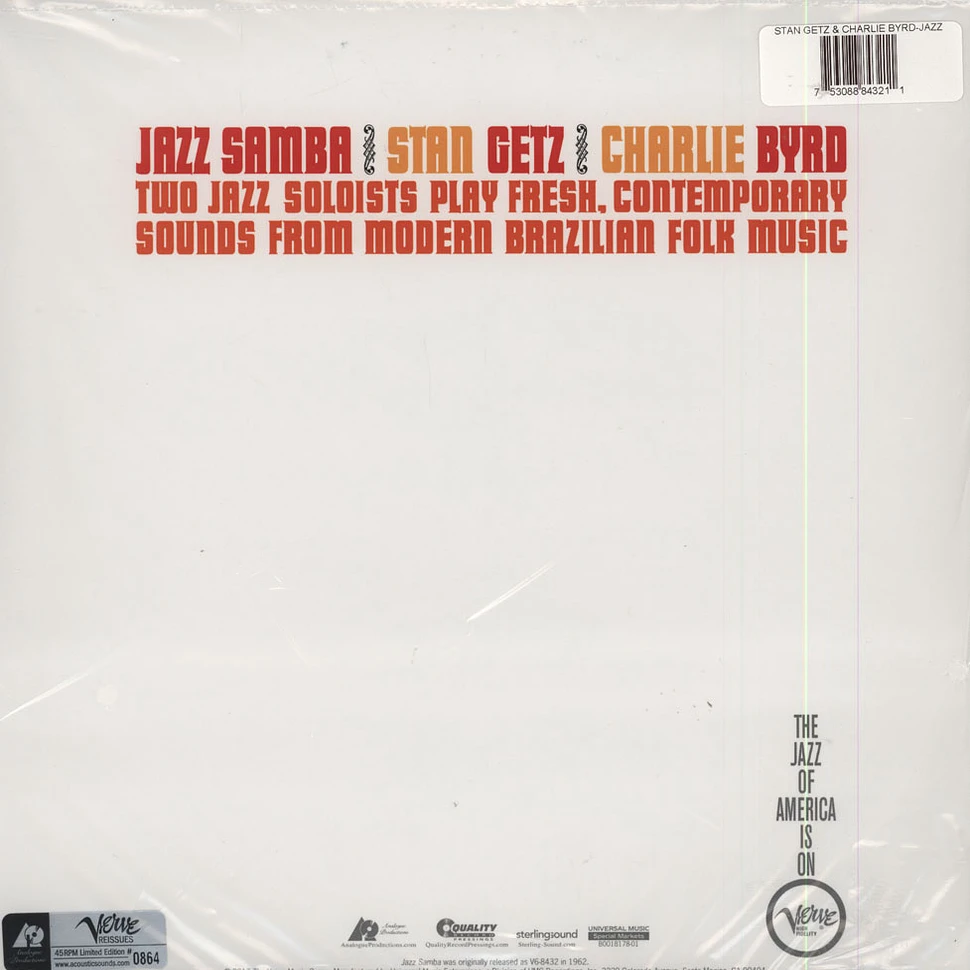 Stan Getz & Charlie Byrd - Jazz Samba 200g Vinyl 45RPM Edition