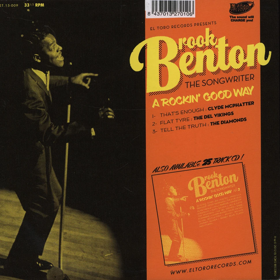 V.A. - Brook Benton The Singer And The Songwriter