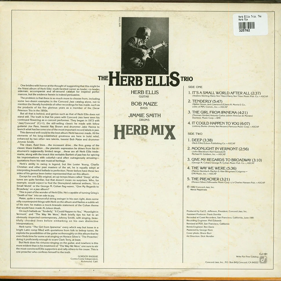 The Herb Ellis Trio - Herb Mix