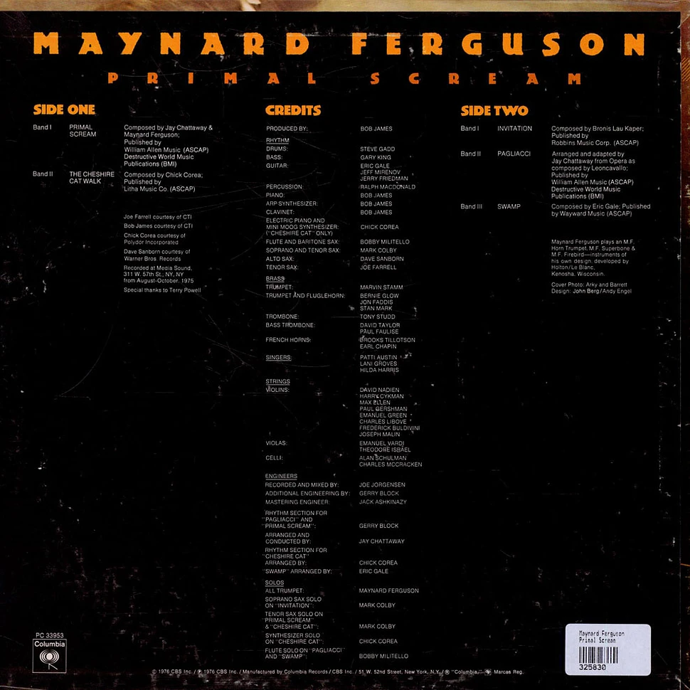 Maynard Ferguson - Primal Scream