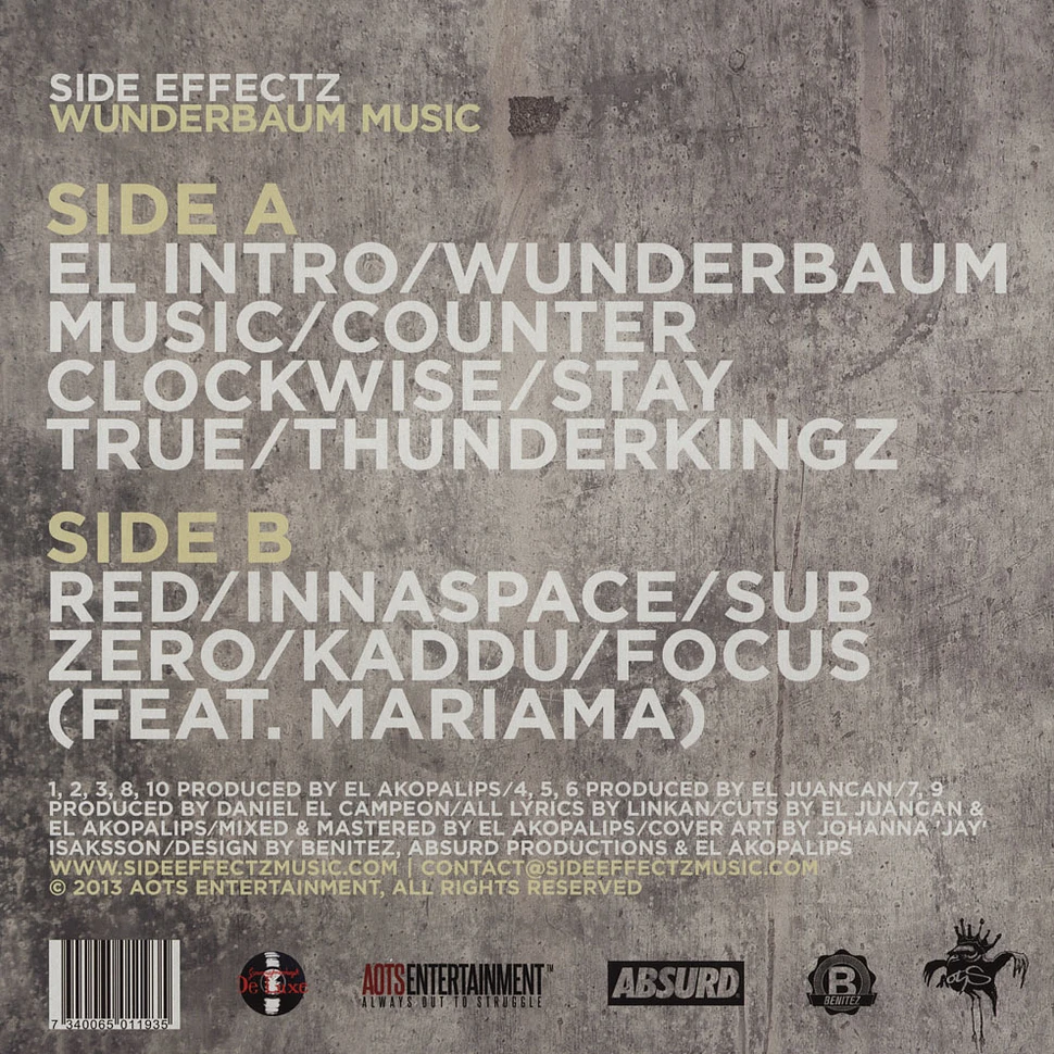 Side Effectz - Wunderbaum Music