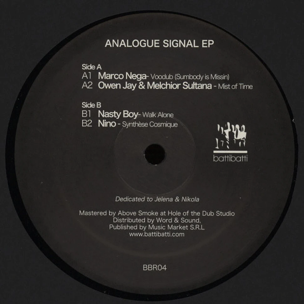 V.A. - Analogue Signal EP