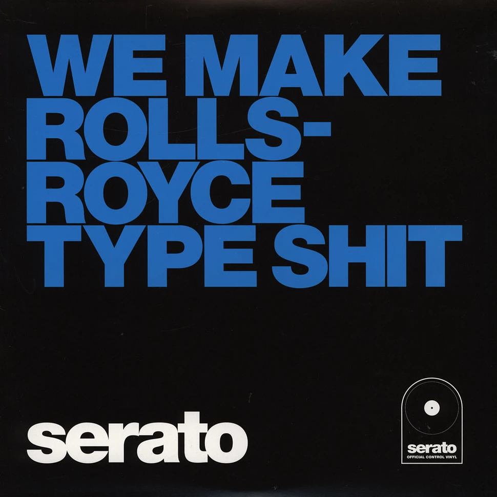 Serato - Control Vinyl Performance Series BLACK Rolls Royce limited edition