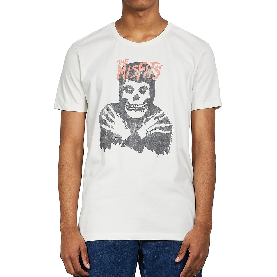 Misfits - Classic Skull Distressed T-Shirt