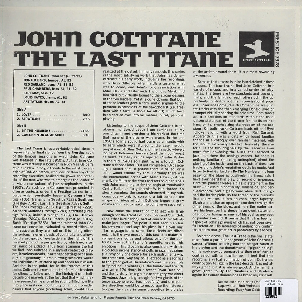 John Coltrane - The Last Trane