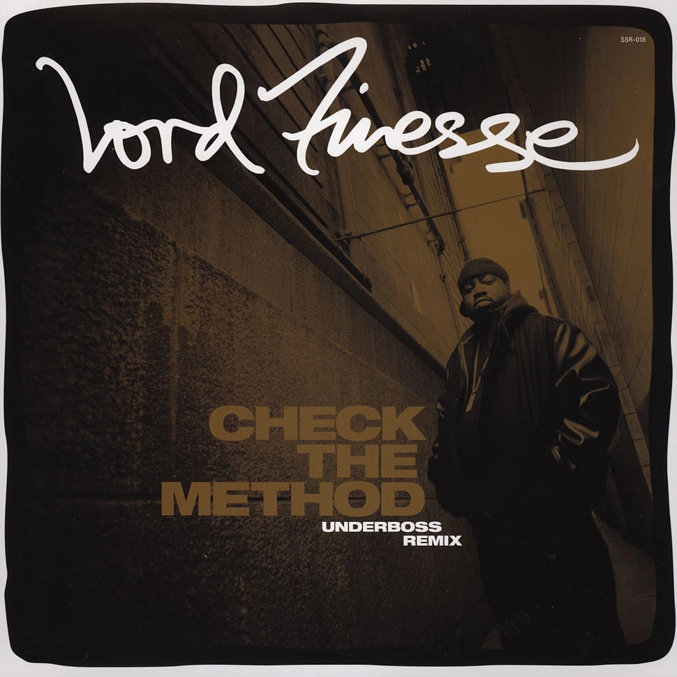 Lord Finesse - Check The Method Underboss Remix White Vinyl Edition