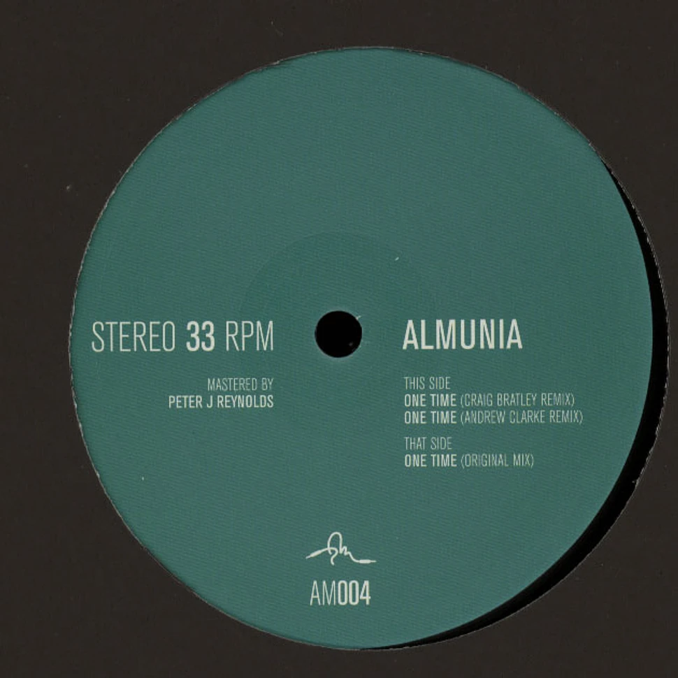 Almunia - One Time
