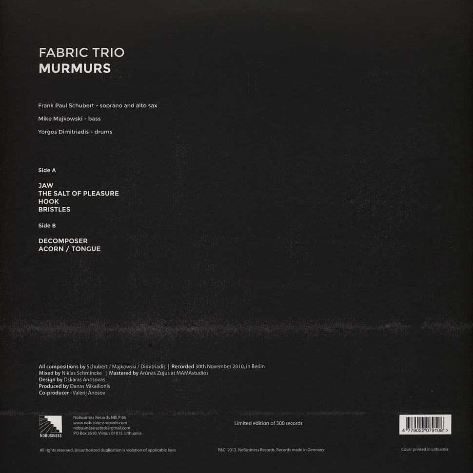 Fabric Trio - Murmurs