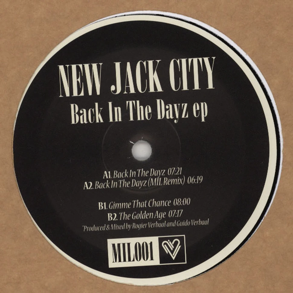 New Jack City - Back In The Dayz EP