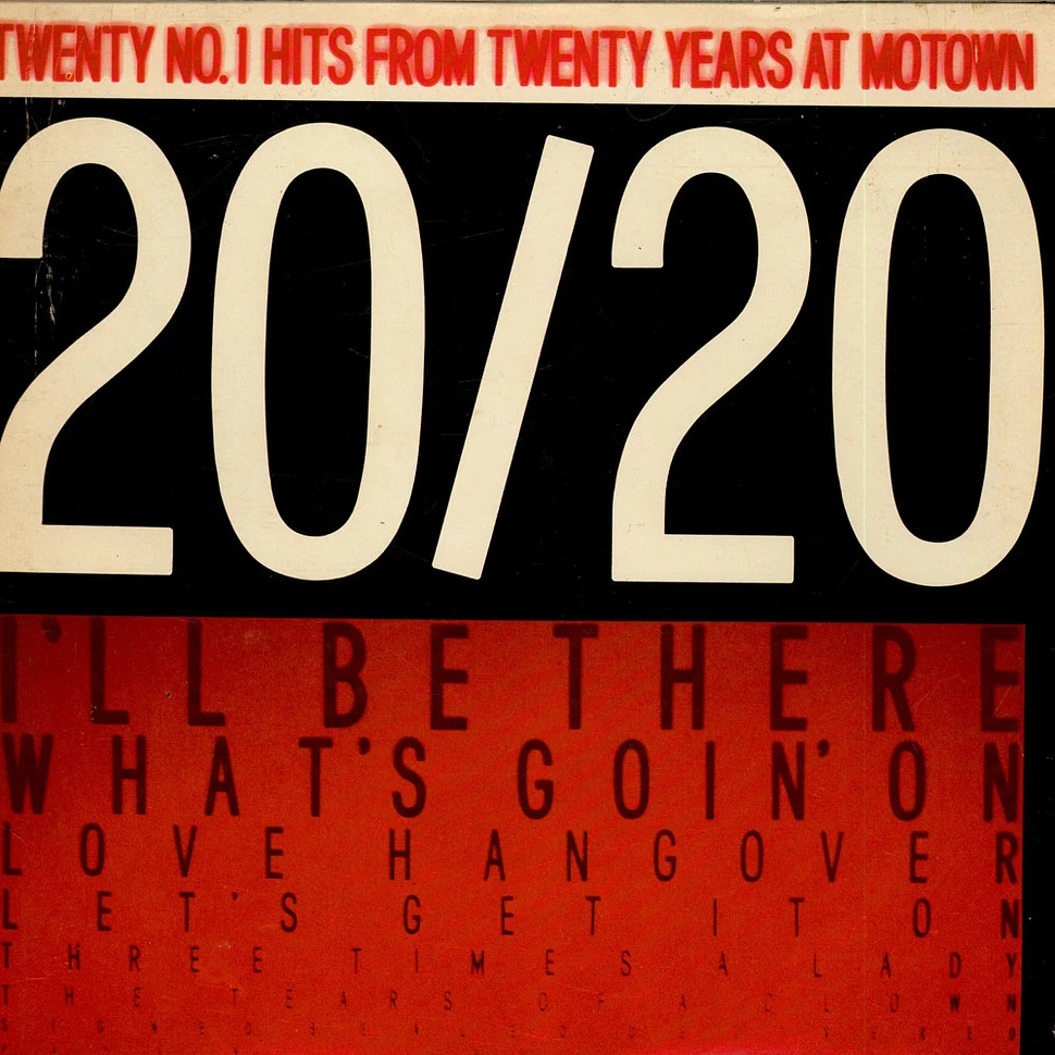 V.A. - 20/20 Twenty No.1 Hits From Twenty Years At Motown