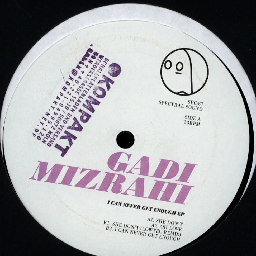 Gadi Mizrahi - I Can Never Get Enough EP
