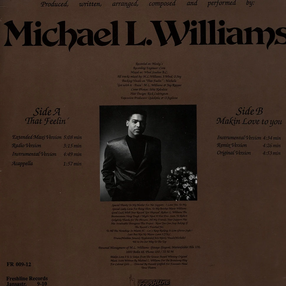 Michael L. Williams - That Feelin'