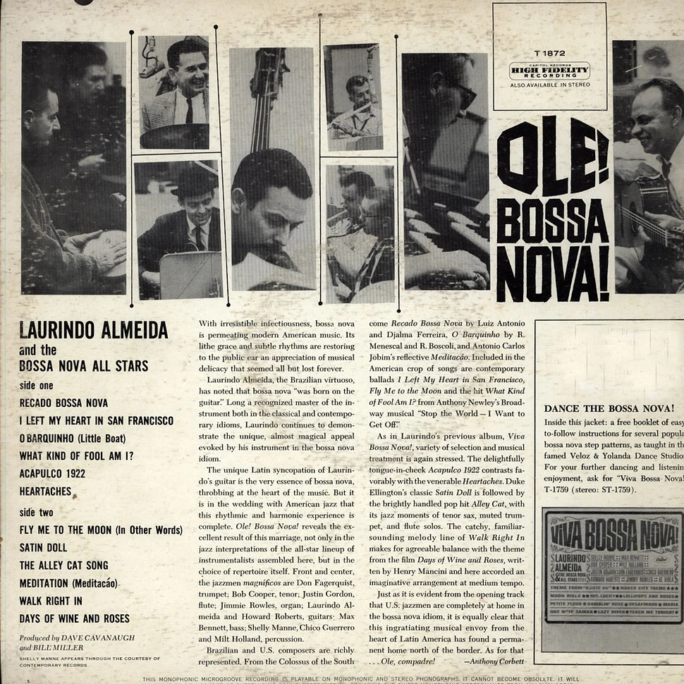 Laurindo Almeida & The Bossa Nova Allstars - Ole! Bossa Nova!