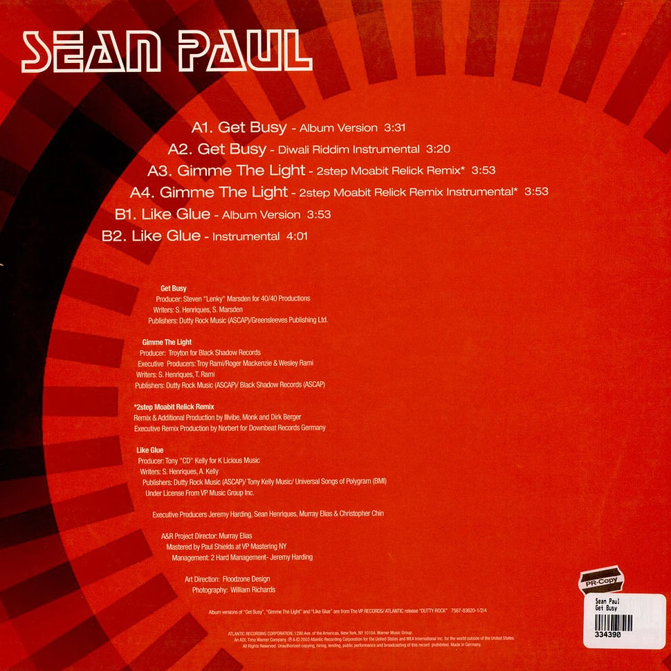Sean Paul - Get Busy