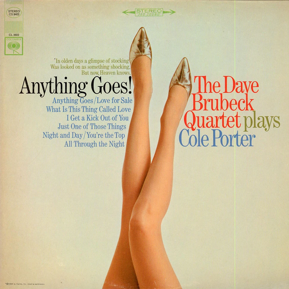 The Dave Brubeck Quartet - Anything Goes! The Dave Brubeck Quartet Plays Cole Porter