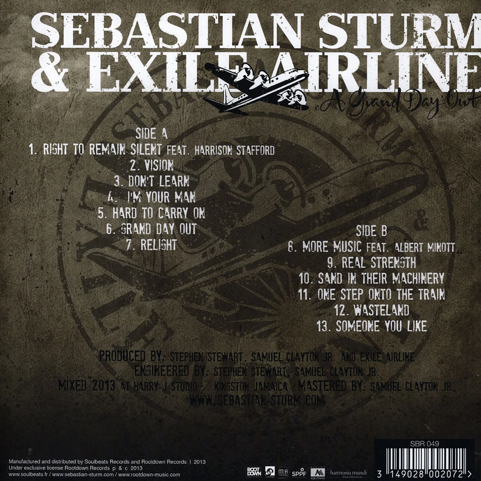 Sebastian Sturm & Exile Airline - A Grand Day Out