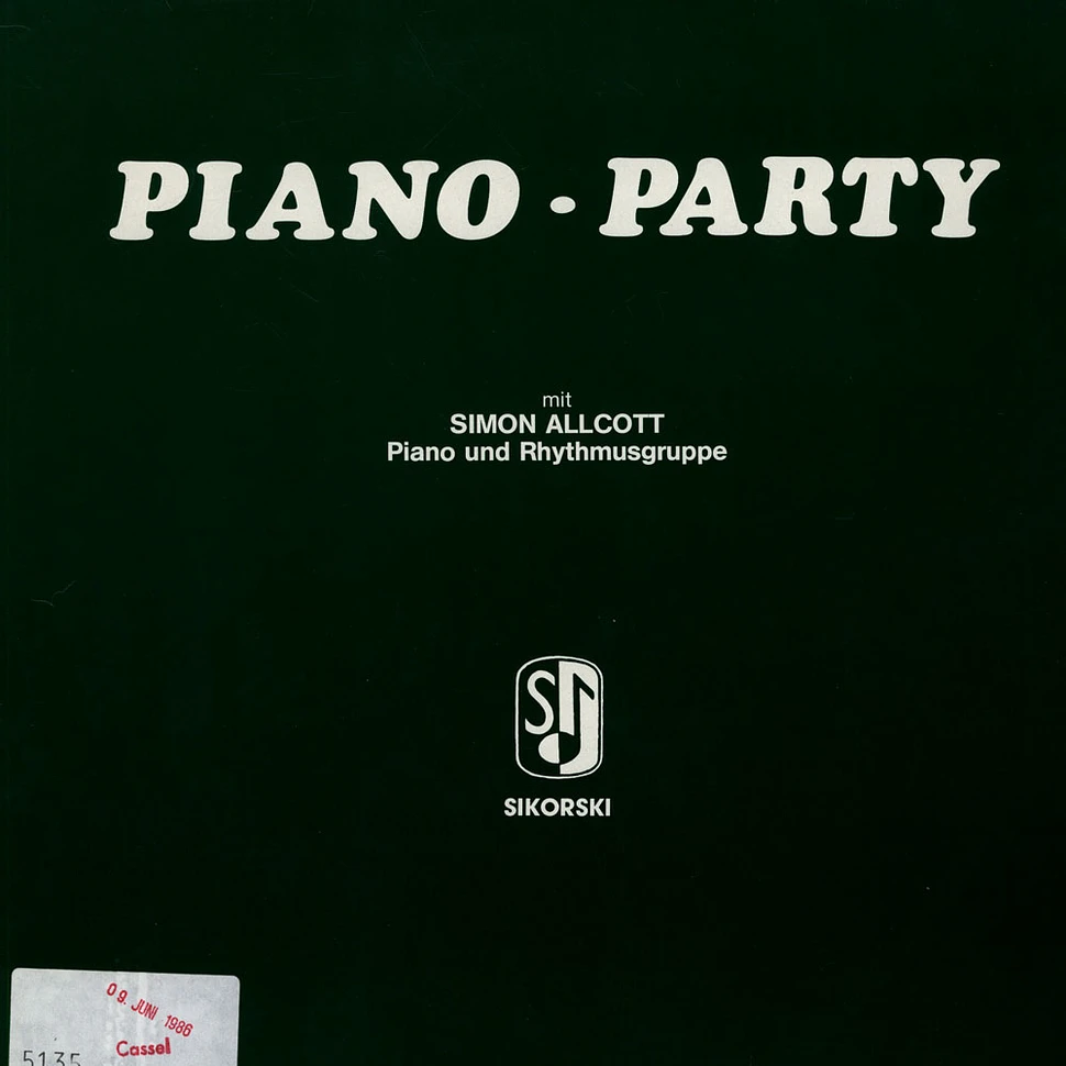 Simon Alcott - Piano-Party