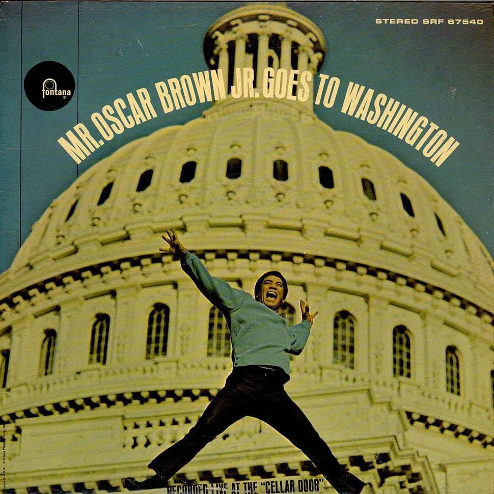 Oscar Brown Jr. - Mr Oscar Brown Jr Goes To Washington
