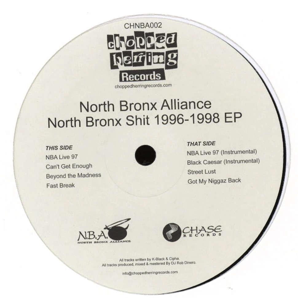 N.B.A. (North Bronx Alliance) - North Bronx Shit 1996-1998 EP