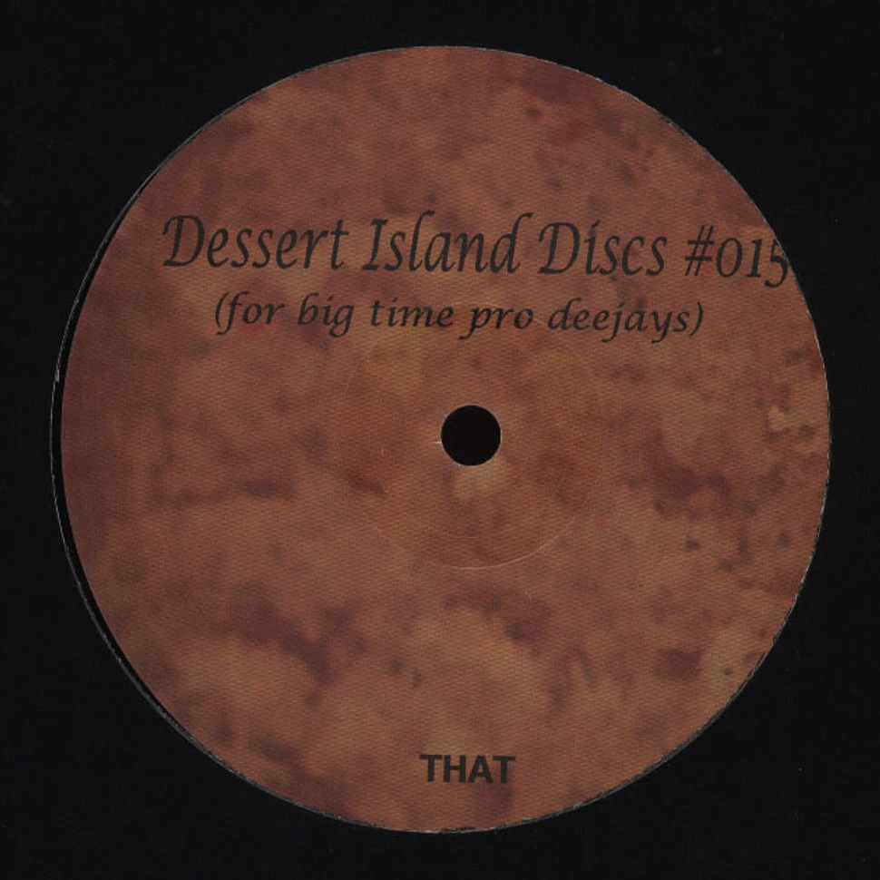 Zej Burton / Griffin - Dessert Island Discs 14