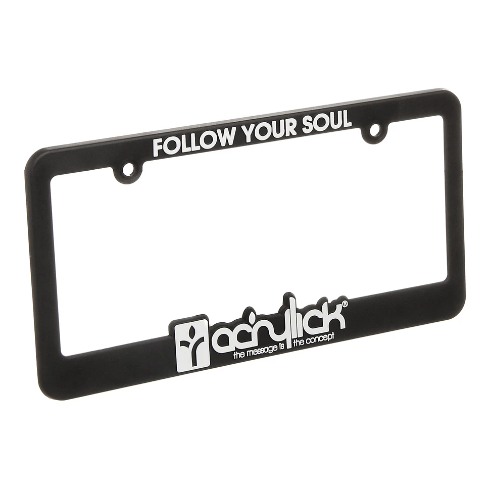 Acrylick - License Plate Frame