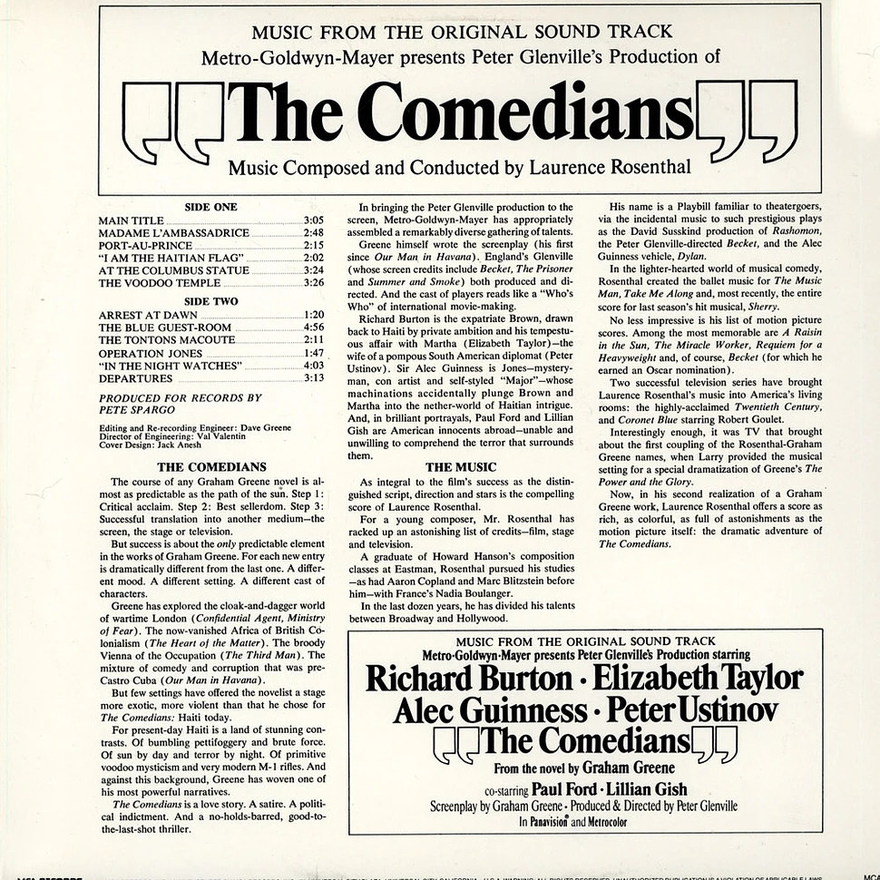 Laurence Rosenthal - The Comedians